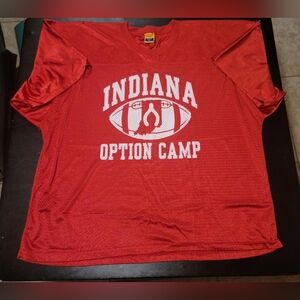 Vintage Rare 90's Indiana University Option Football Camp Jersey.